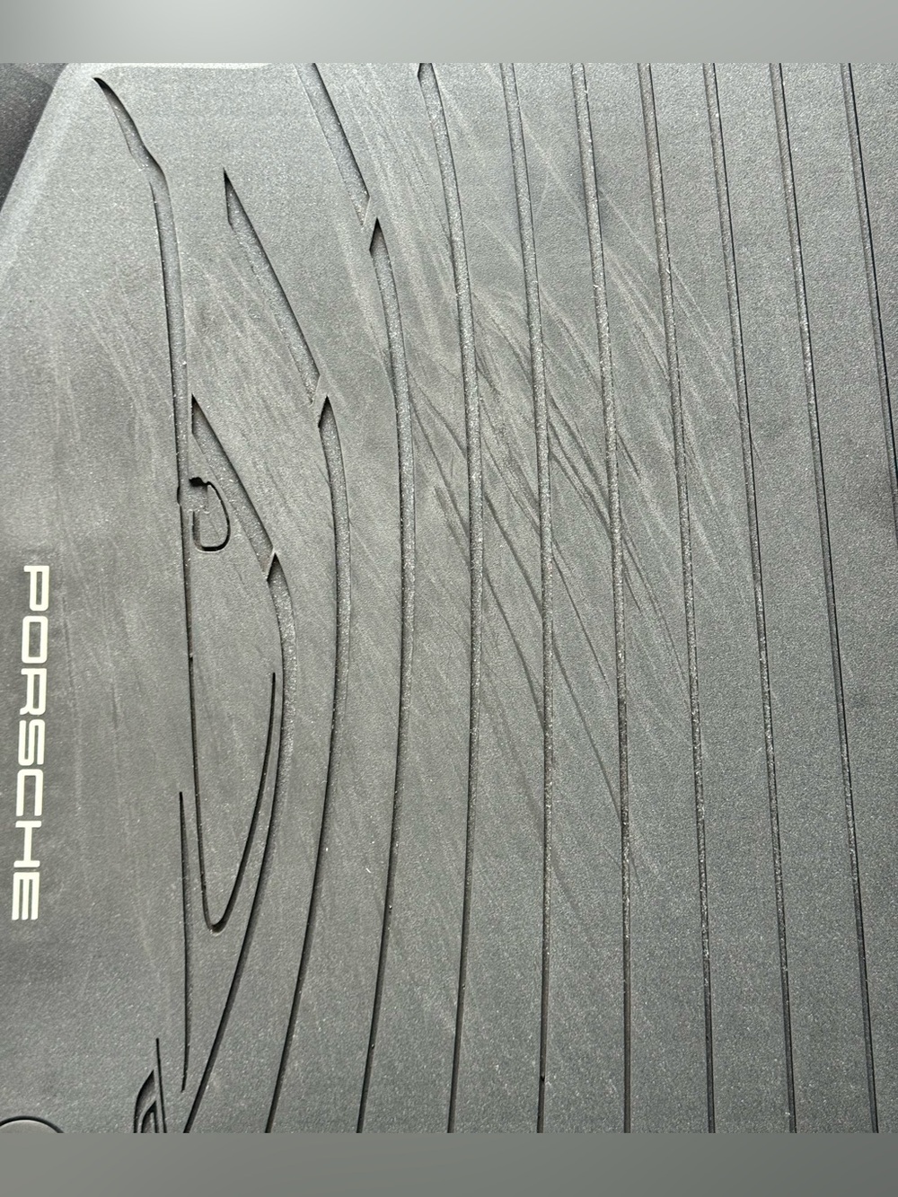 OEM Porsche 🏎️All-Weather Front Floor Mats – Genuine Rubber Liners - Picture 8 of 12